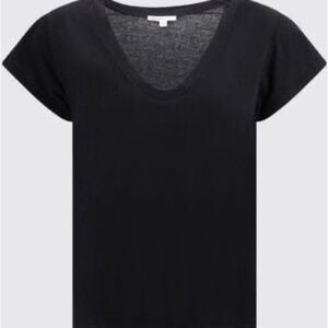 James Perse dark washed green/Gray V-Neck Short Sleeve Tee